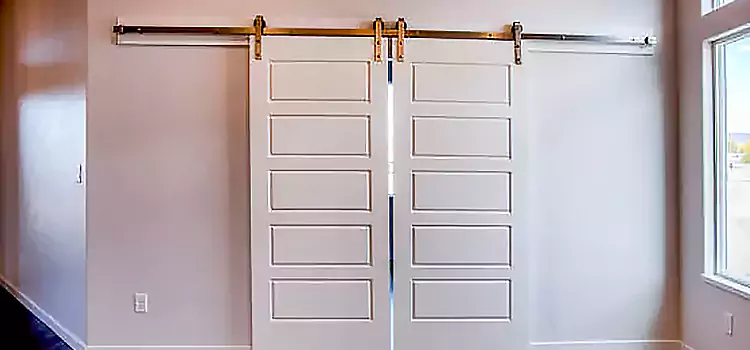 Glass Barn Door with Installation Hardware Kit Tanque Verde
